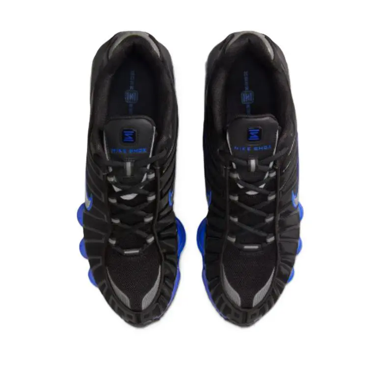 Nike shoes - Black/Racer Blue/Metallic Silver 2