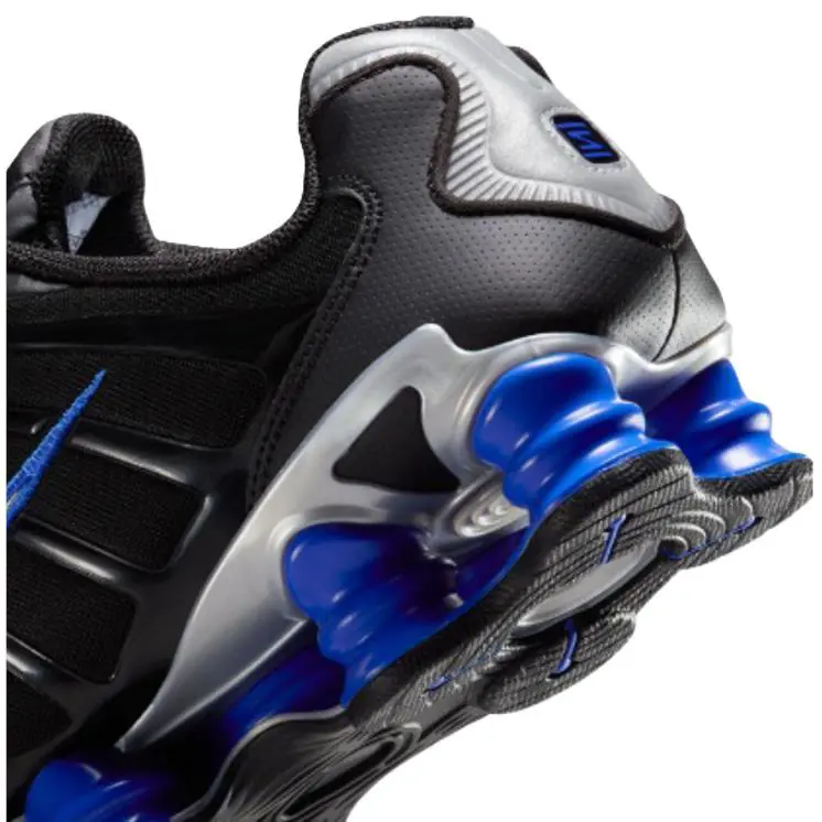 Nike shoes - Black/Racer Blue/Metallic Silver 12