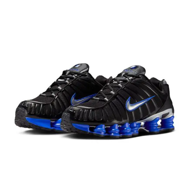 Nike shoes - Black/Racer Blue/Metallic Silver 7