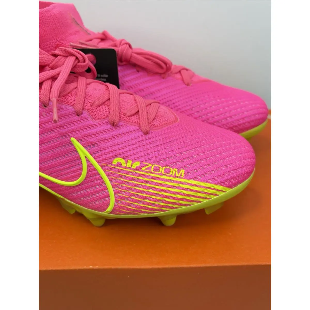 Nike shoes - Nike Zoom Mercurial - Zoom Mercurial - FD0246-605 - Pink Blast/Volt-Gridiron 11