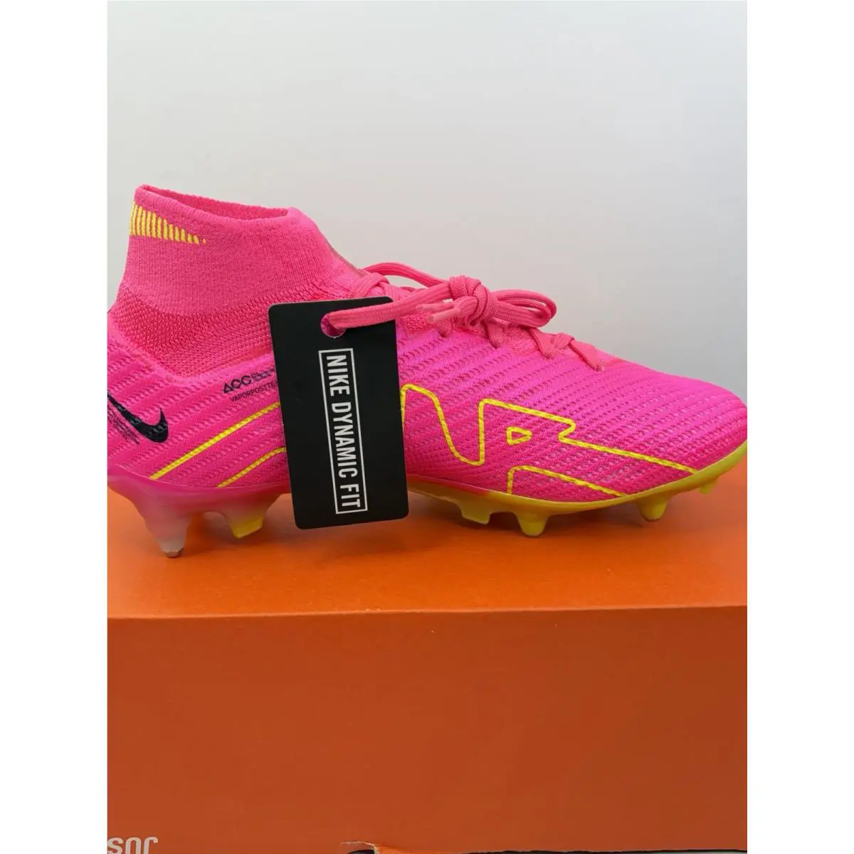 Nike shoes - Nike Zoom Mercurial - Zoom Mercurial - FD0246-605 - Pink Blast/Volt-Gridiron 1