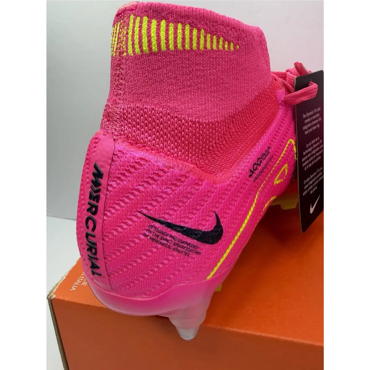 Nike shoes - Nike Zoom Mercurial - Zoom Mercurial - FD0246-605 - Pink Blast/Volt-Gridiron 7