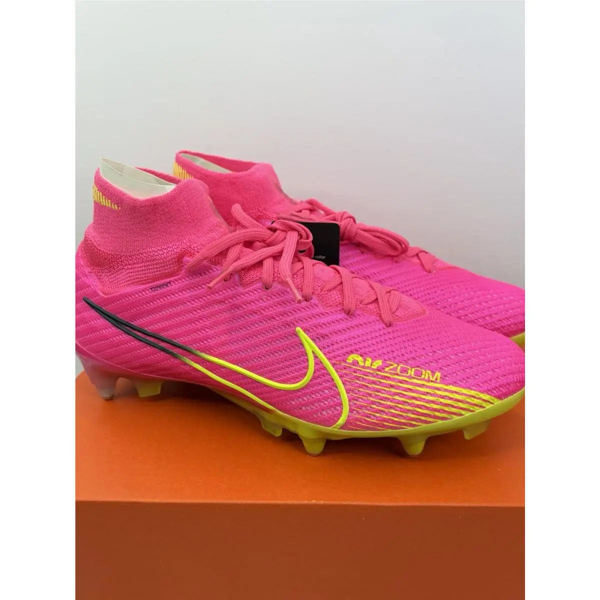 Nike shoes - Nike Zoom Mercurial - Zoom Mercurial - FD0246-605 - Pink Blast/Volt-Gridiron 16