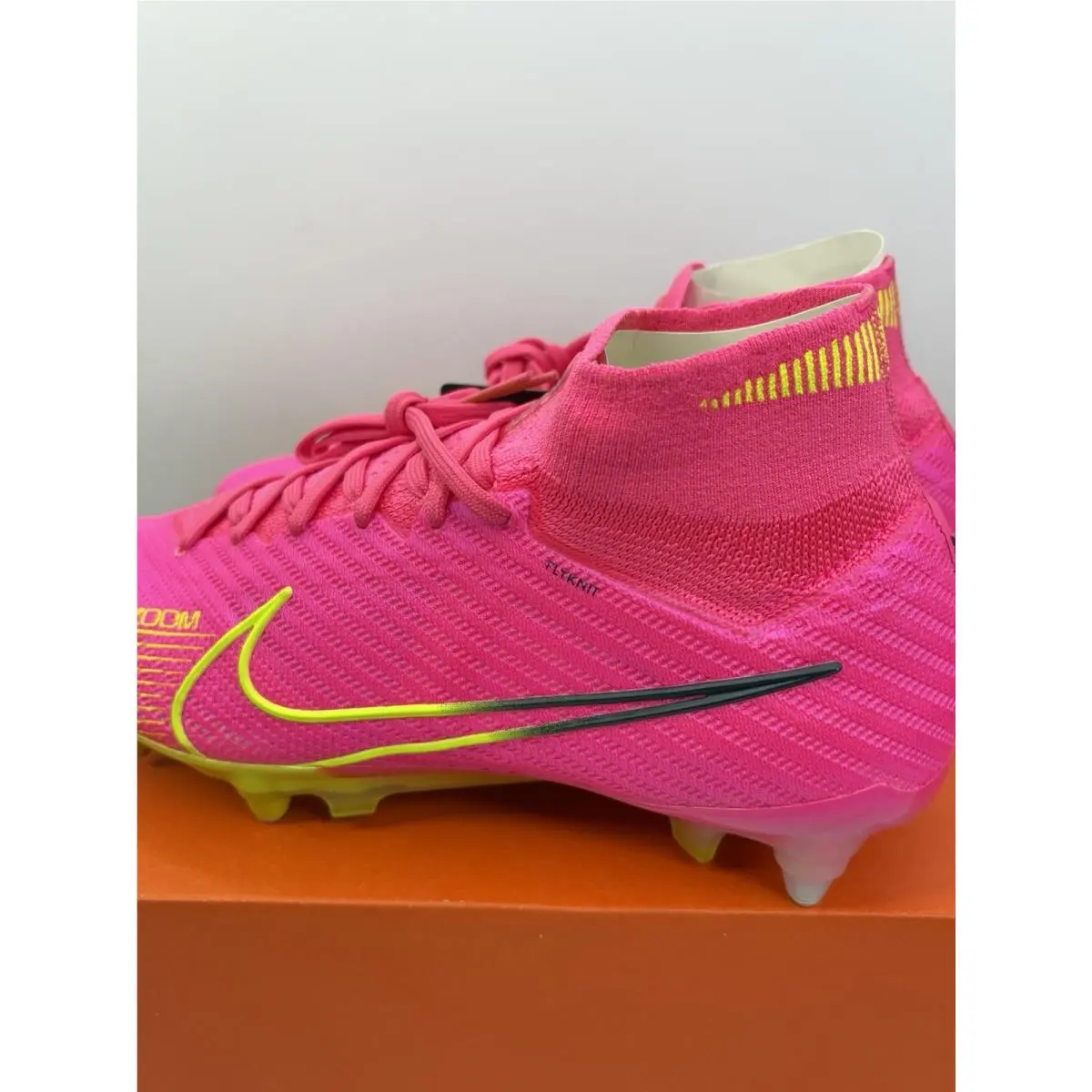 Nike shoes - Nike Zoom Mercurial - Zoom Mercurial - FD0246-605 - Pink Blast/Volt-Gridiron 26