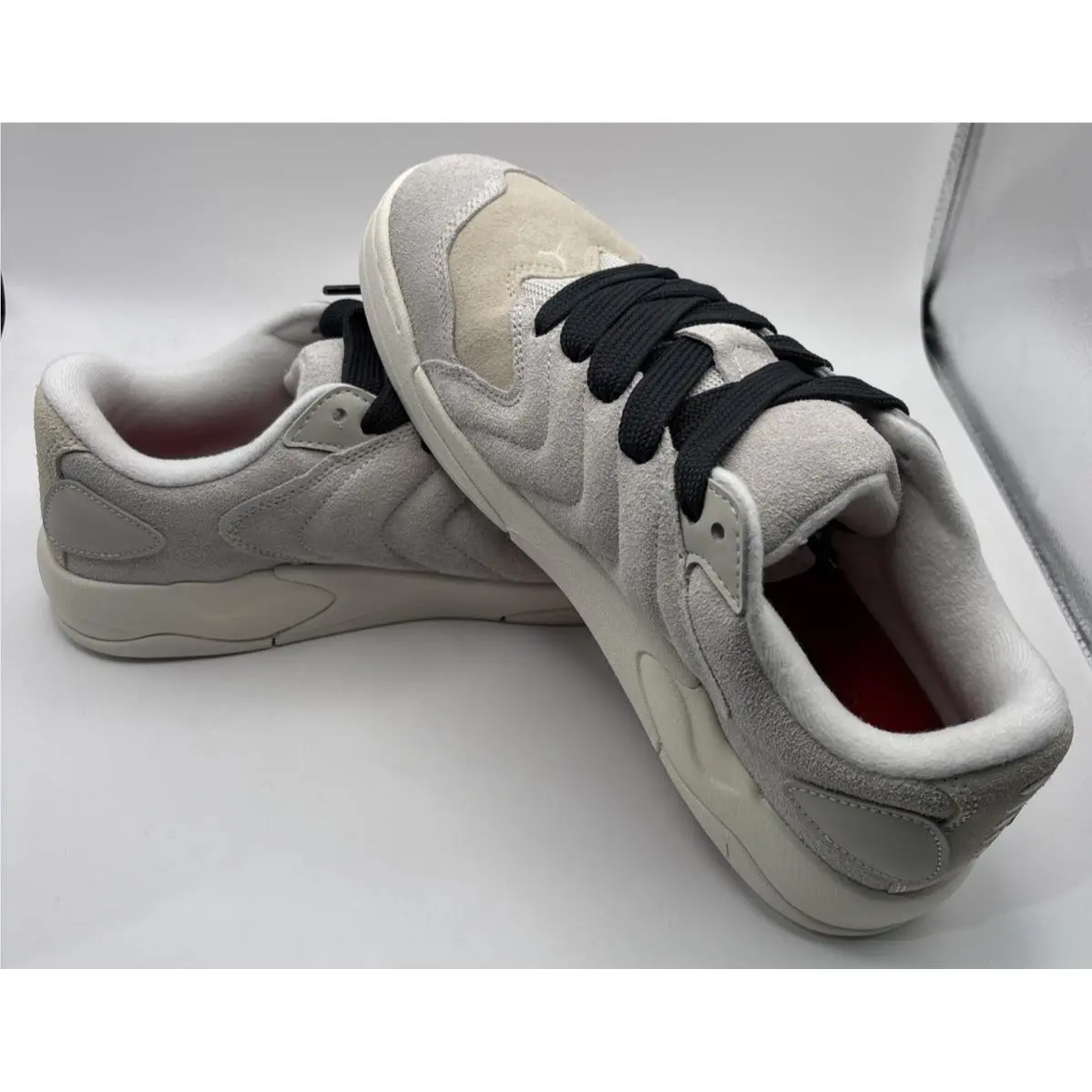 Jordan Session Phantom/varsity Red Coconut Milk Men`s Size 10 IB3731-002