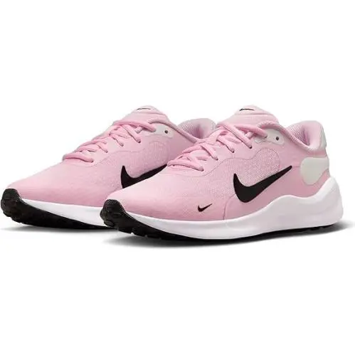 Nike Revolution 7 Big Kid Size 5Y Sneaker Low Pink Foam FB7689-600