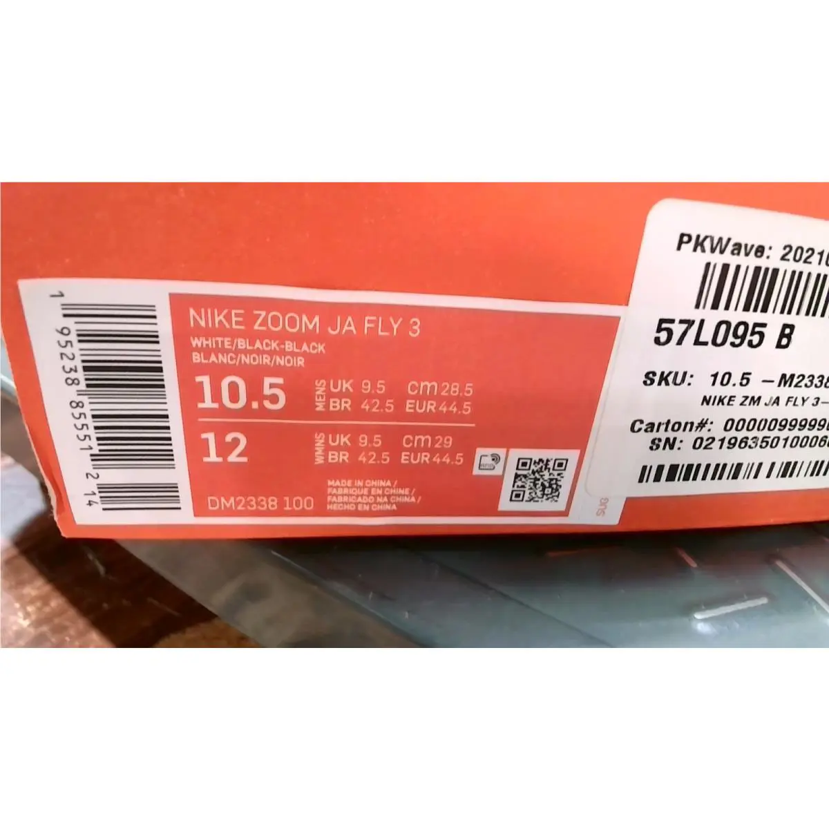 Nike shoes - WHITE BLACK PINK (UPC: 195238855512) 6