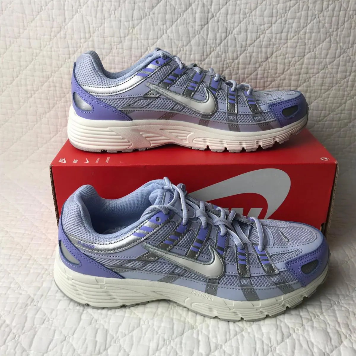 Nike shoes - Nike P-6000 (GS) - Ghost/Sail Light Thistle 0