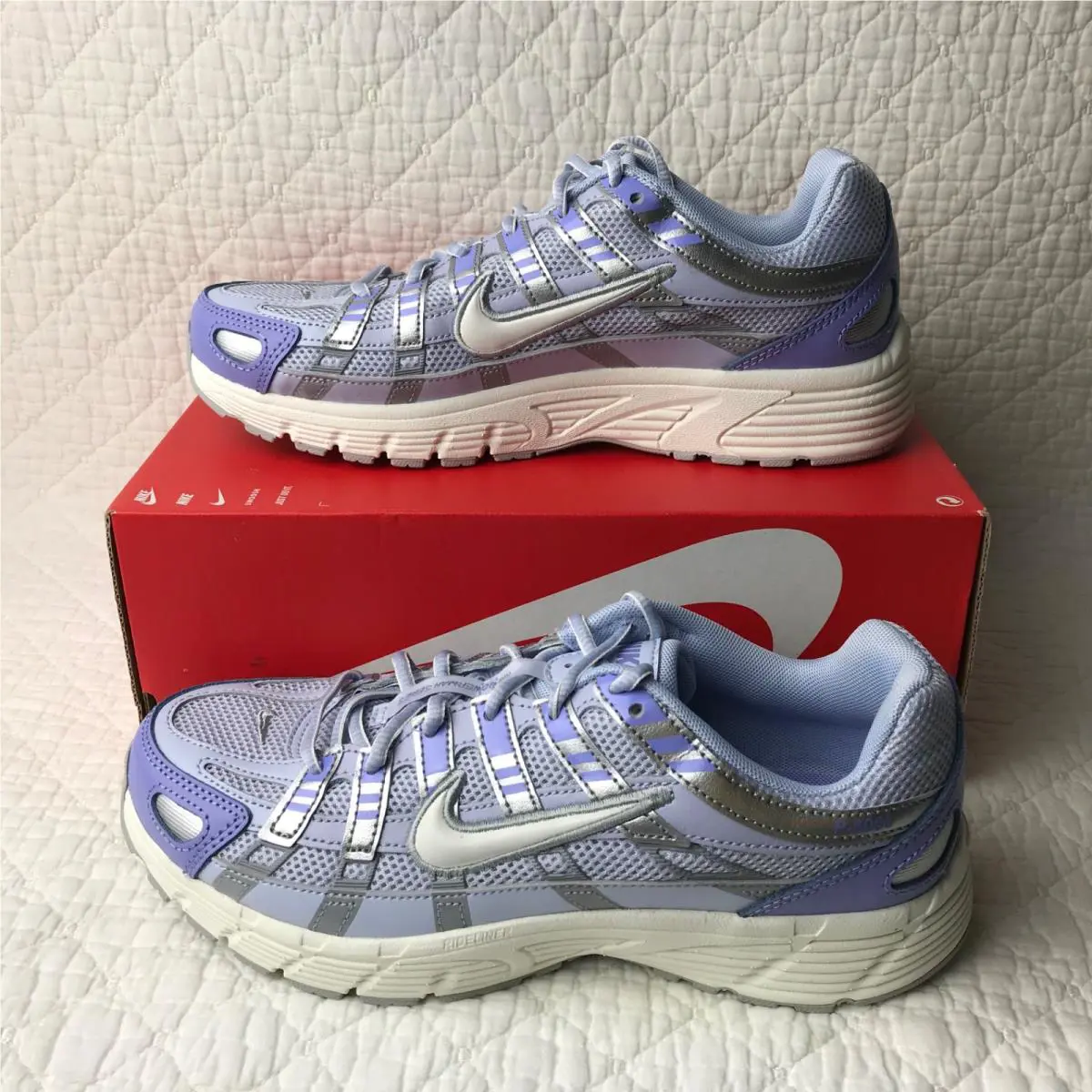 Nike shoes - Nike P-6000 (GS) - Ghost/Sail Light Thistle 1
