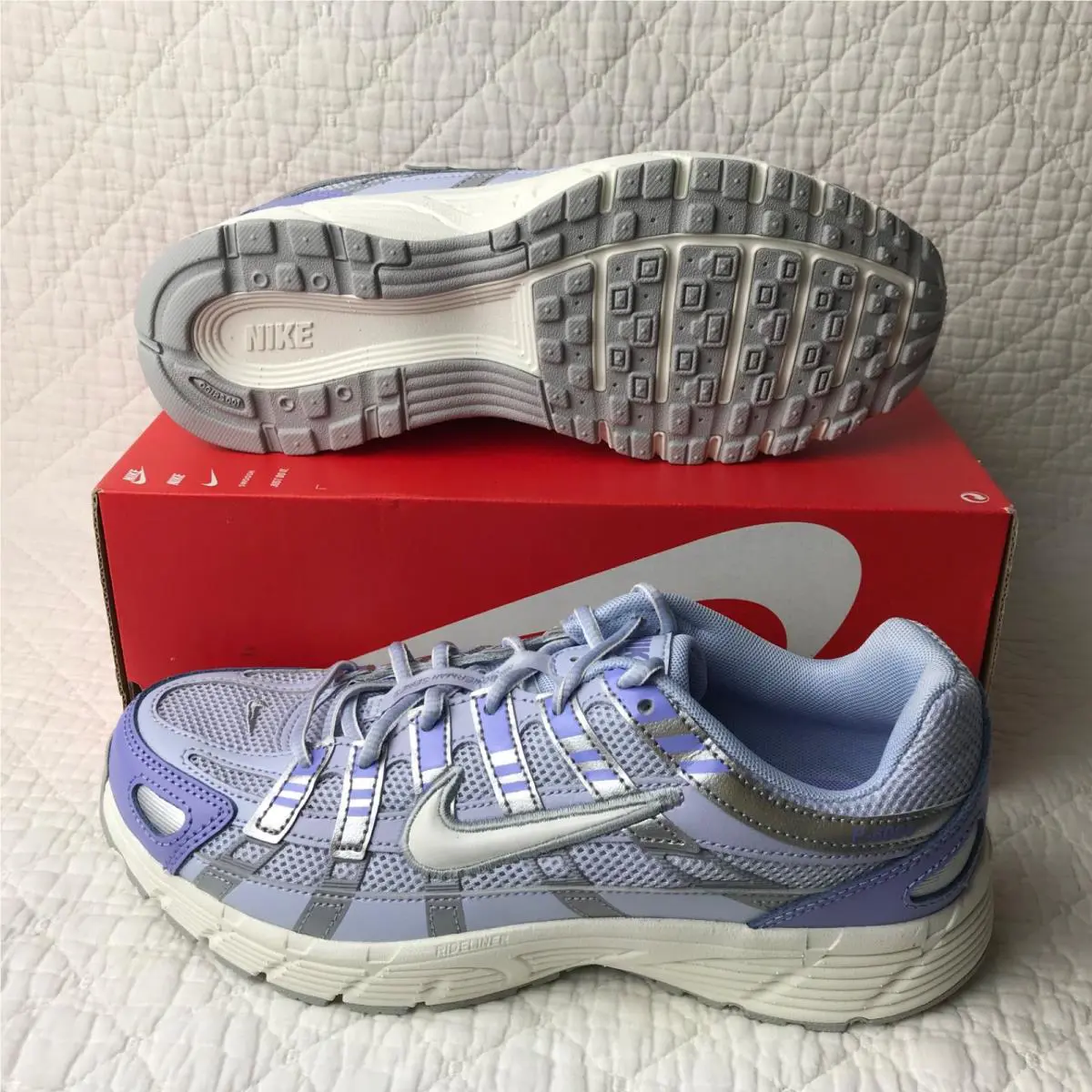 Nike shoes - Nike P-6000 (GS) - Ghost/Sail Light Thistle 2
