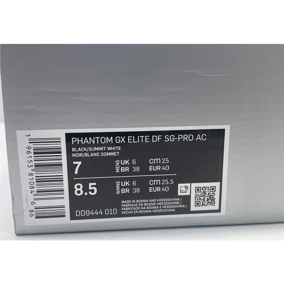 Nike shoes - Nike Phantom GX - Phantom - DD9444010 - Black (UPC: 196153810846) 10