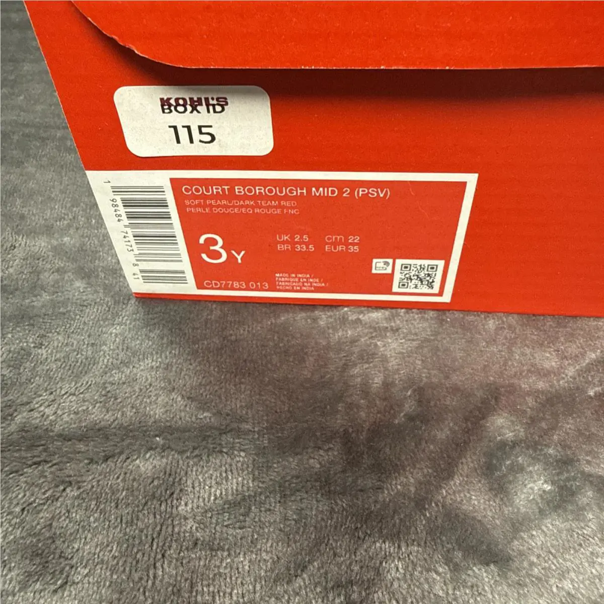 Nike shoes - Nike Court Borough - Court Borough - Red 7