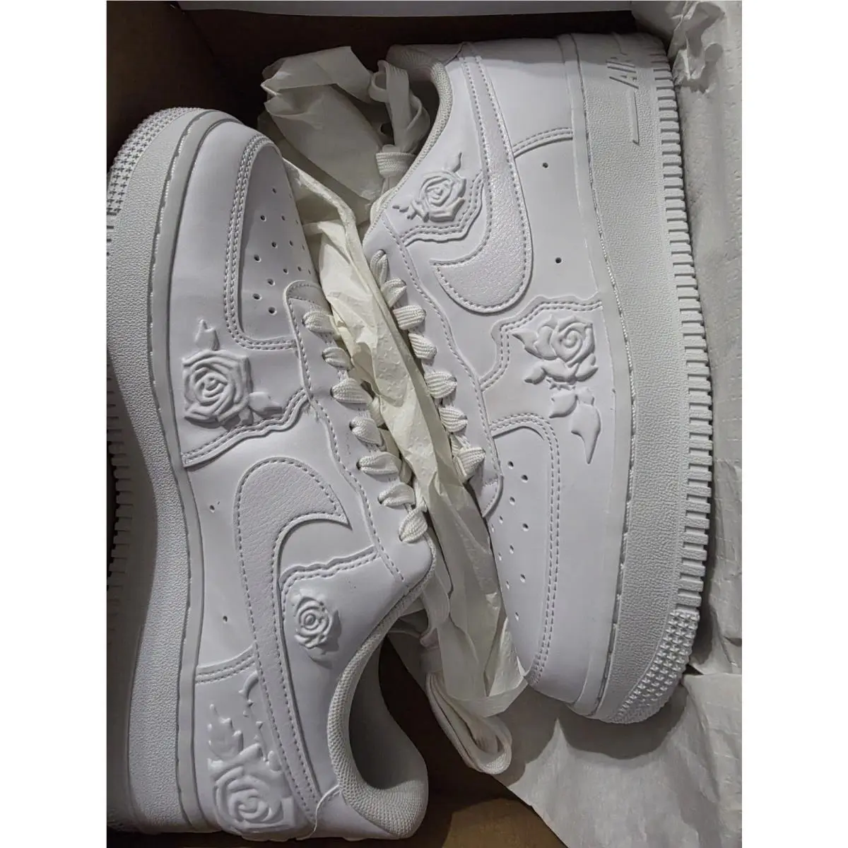 Nike shoes - Nike Air Force 1 - Air Force - HF2016-100 - White/White-White-Black 2