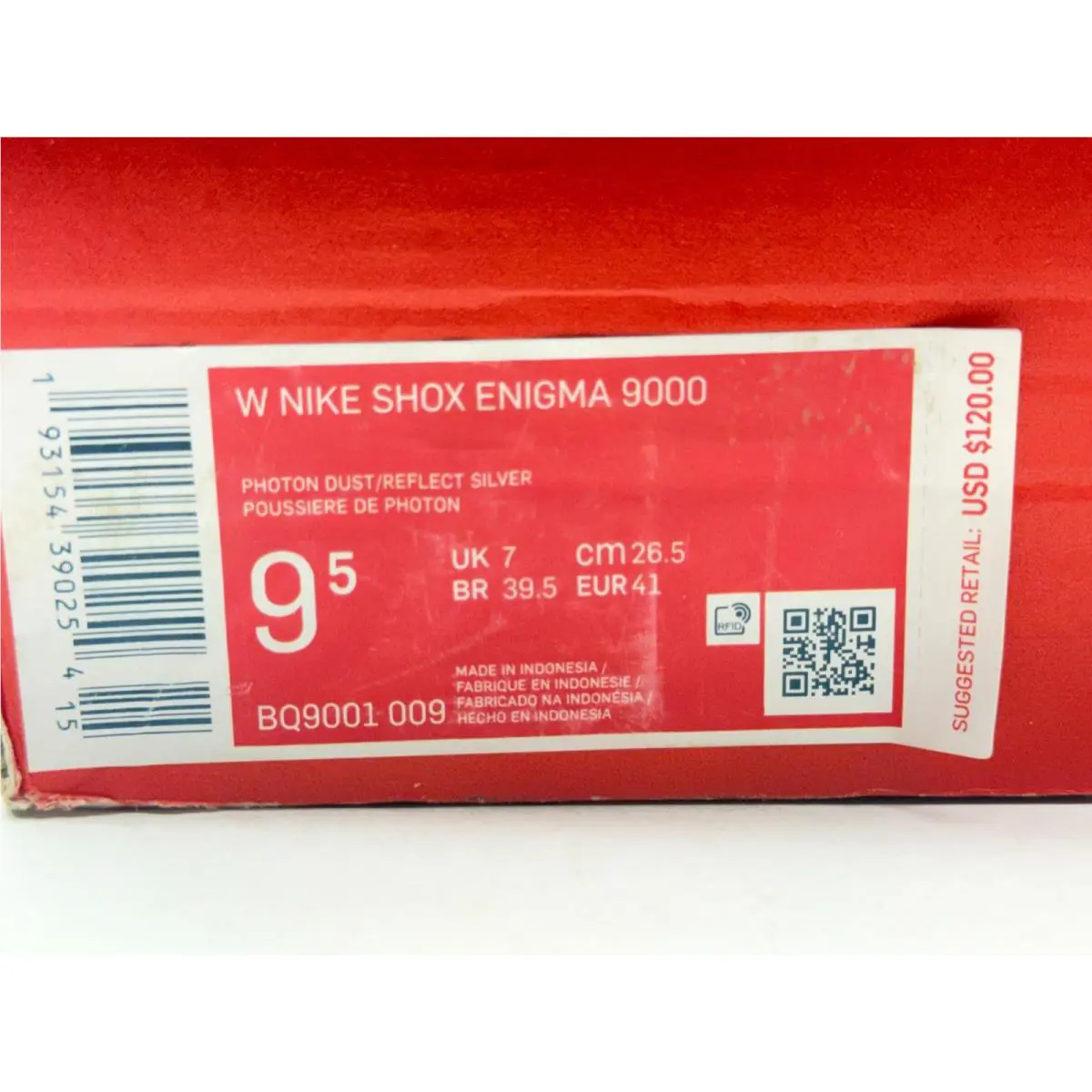 Nike shoes - Nike Shox Enigma - Shox Enigma - BQ9001-009 - White 19