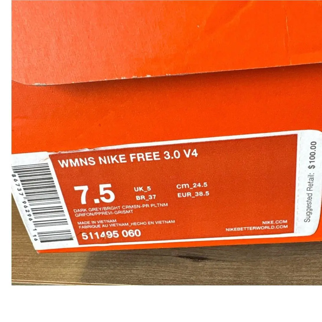 Nike shoes - Nike Free 3.0 - Free - 511495 060 - Red 5