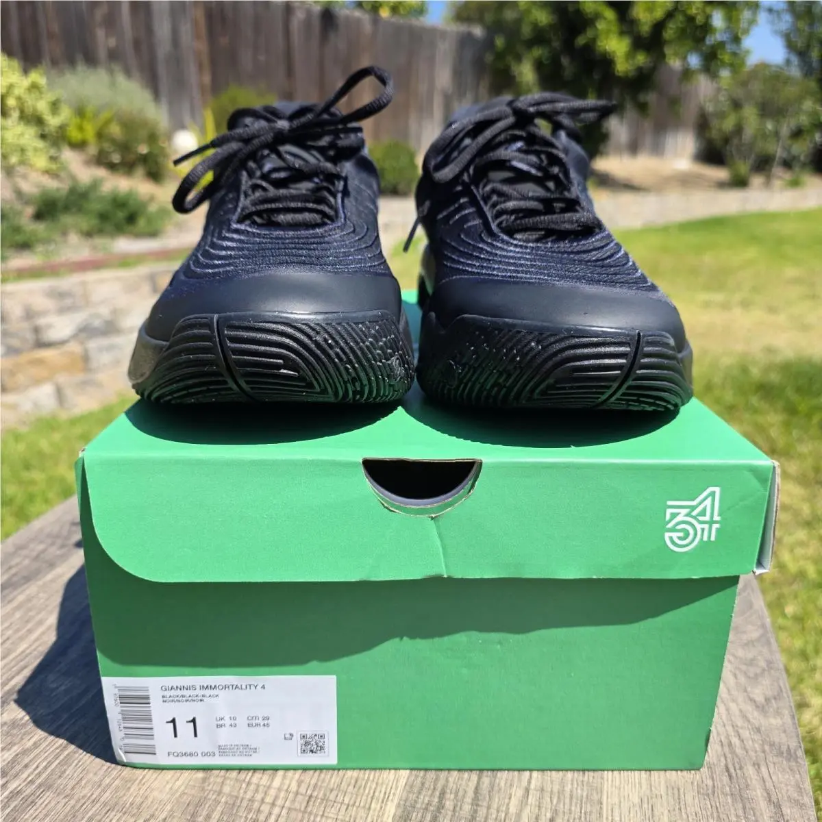 Nike shoes - Nike Giannis Immortality - Giannis Immortality - FQ3680-003 - Black (UPC: 197600126480) 1