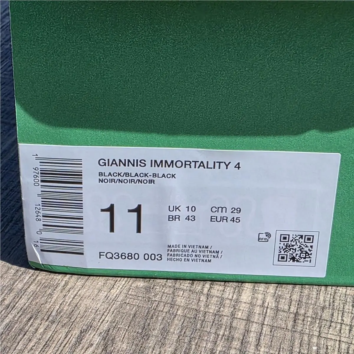 Nike shoes - Nike Giannis Immortality - Giannis Immortality - FQ3680-003 - Black (UPC: 197600126480) 2