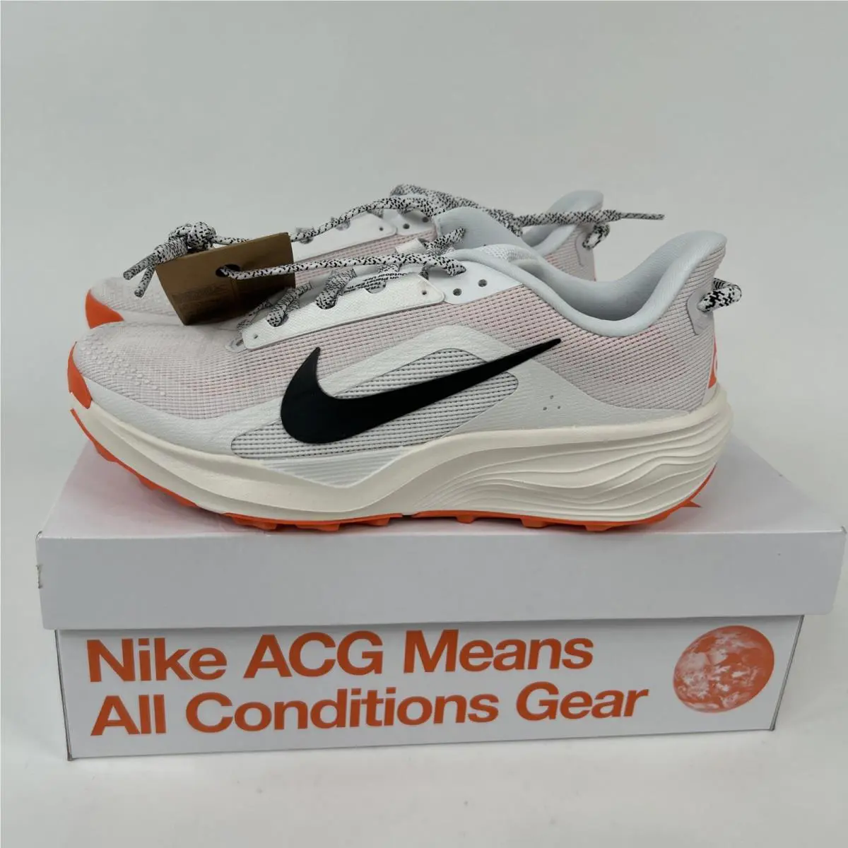 Nike shoes - Nike ACG Pegasus Trail - ACG Pegasus Trail - Summit White/Phantom/Safety Orange/Black 4