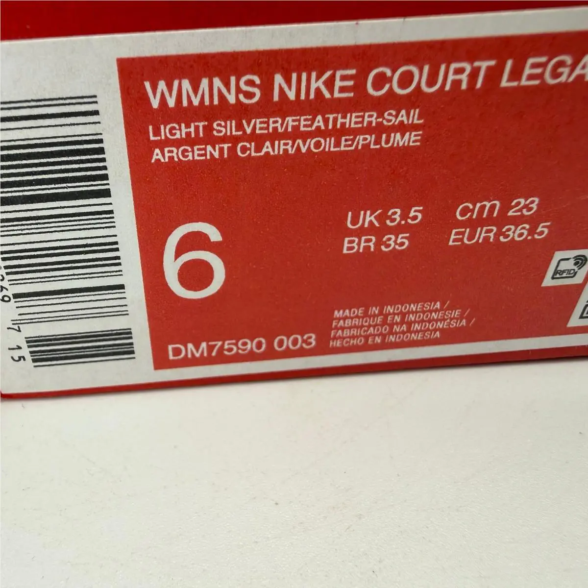 Nike shoes - Nike Court Legacy Lift - Court Legacy Lift - Silver 0