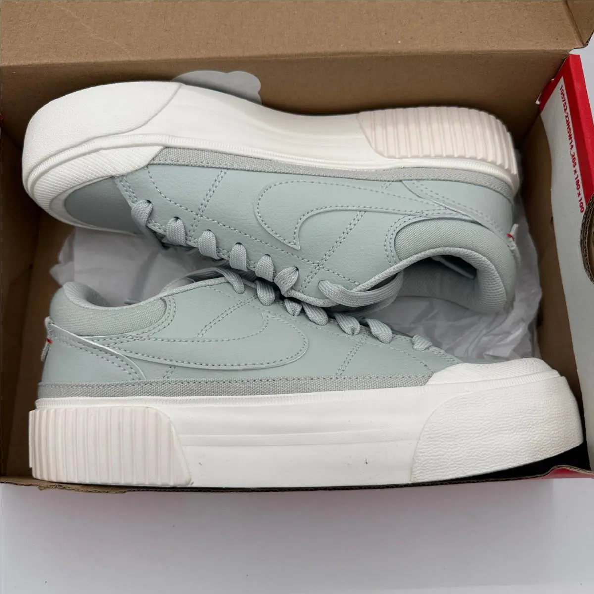Nike shoes - Nike Court Legacy Lift - Court Legacy Lift - Silver 5
