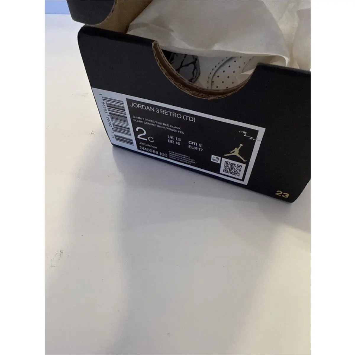 Nike shoes - Air Jordan 3 - Air - White (UPC: 196149218816) 1