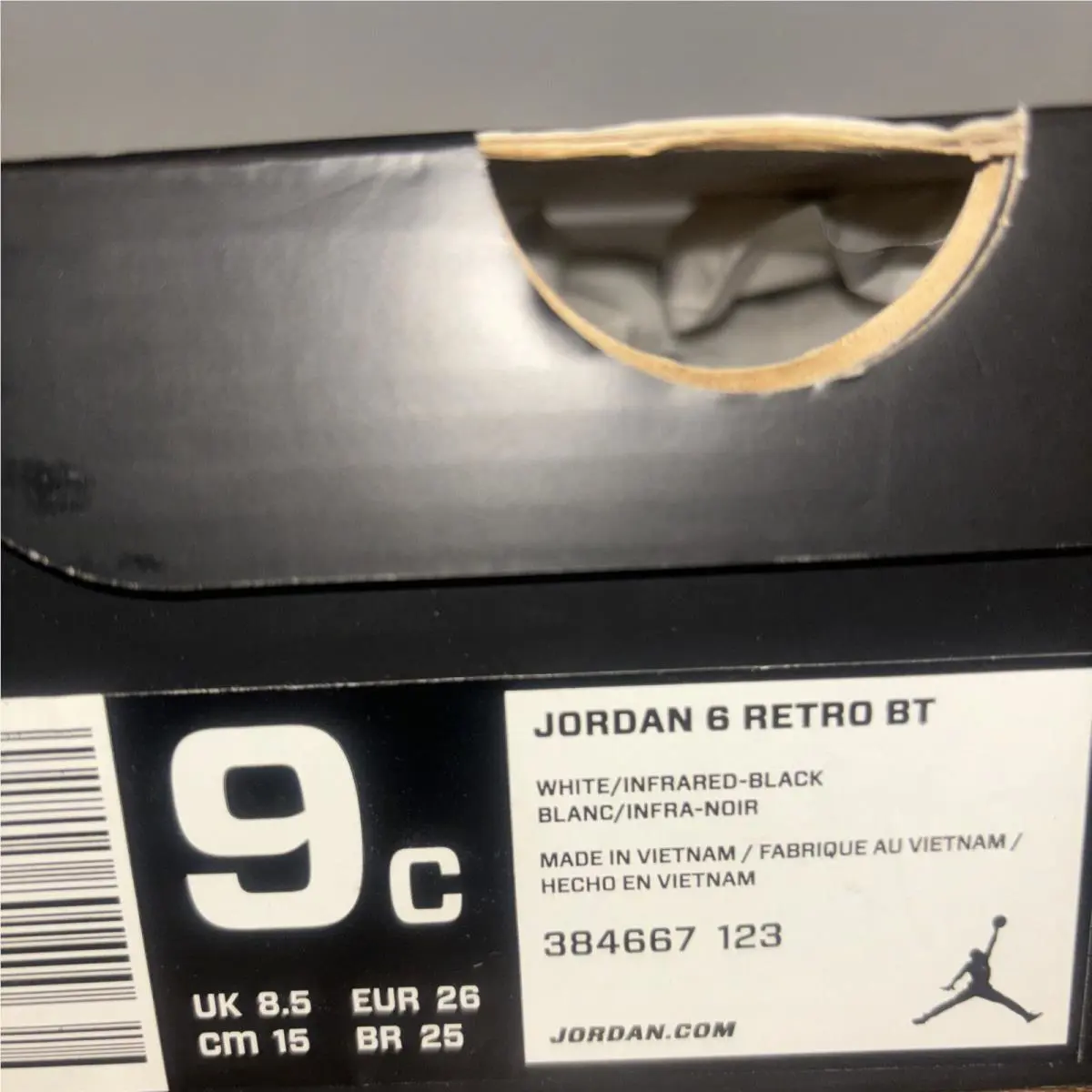 Nike shoes - Air Jordan 6 - Air - White 0
