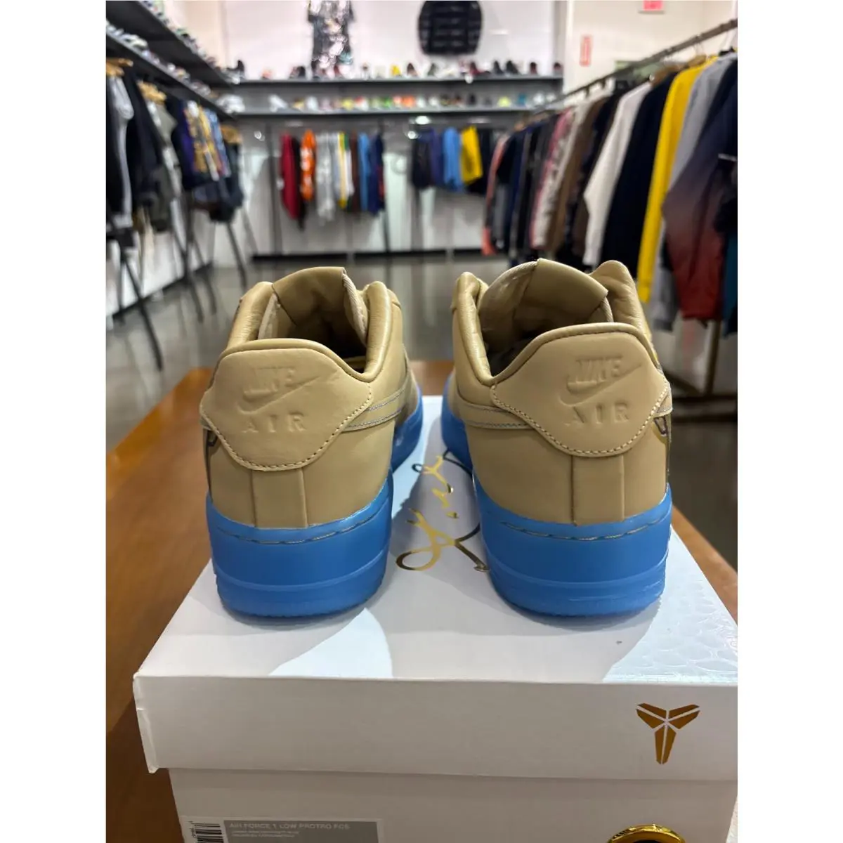 Nike shoes - Nike Air Force 1 - Air Force - Brown 3