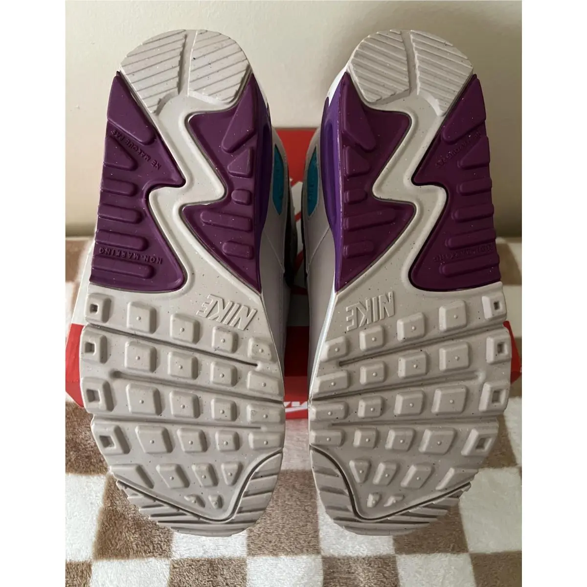 Nike shoes - Nike Air Max 90 - Air Max - CD6864 126 - Summit White/Viotech 11