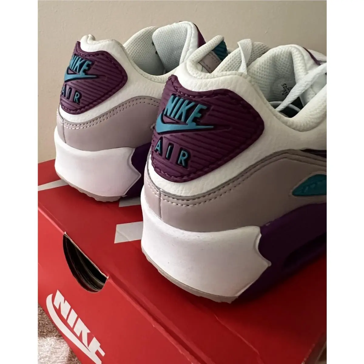 Nike shoes - Nike Air Max 90 - Air Max - CD6864 126 - Summit White/Viotech 8