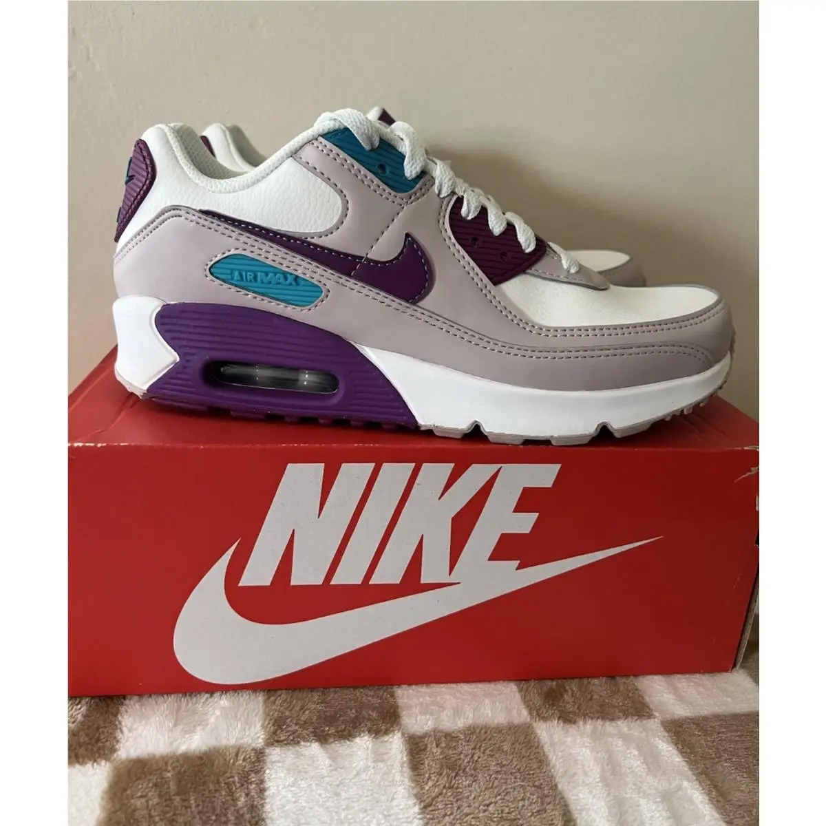 Nike shoes - Nike Air Max 90 - Air Max - CD6864 126 - Summit White/Viotech 0
