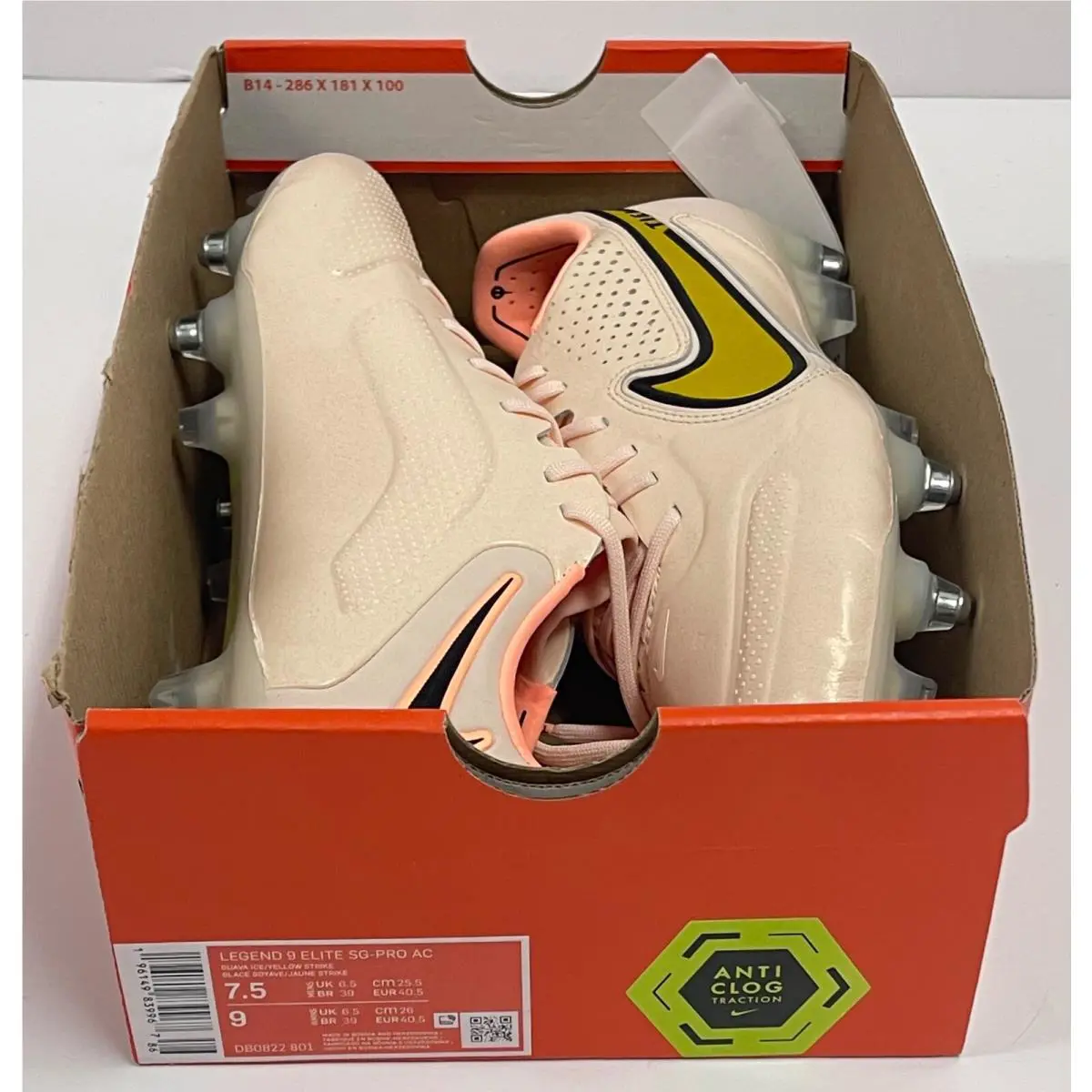 Nike shoes - Nike Legend - Legend - DB0822801 - Pink, Manufacturer Code: Guava Ice/Yellow Strike (UPC: 196149839967) 7