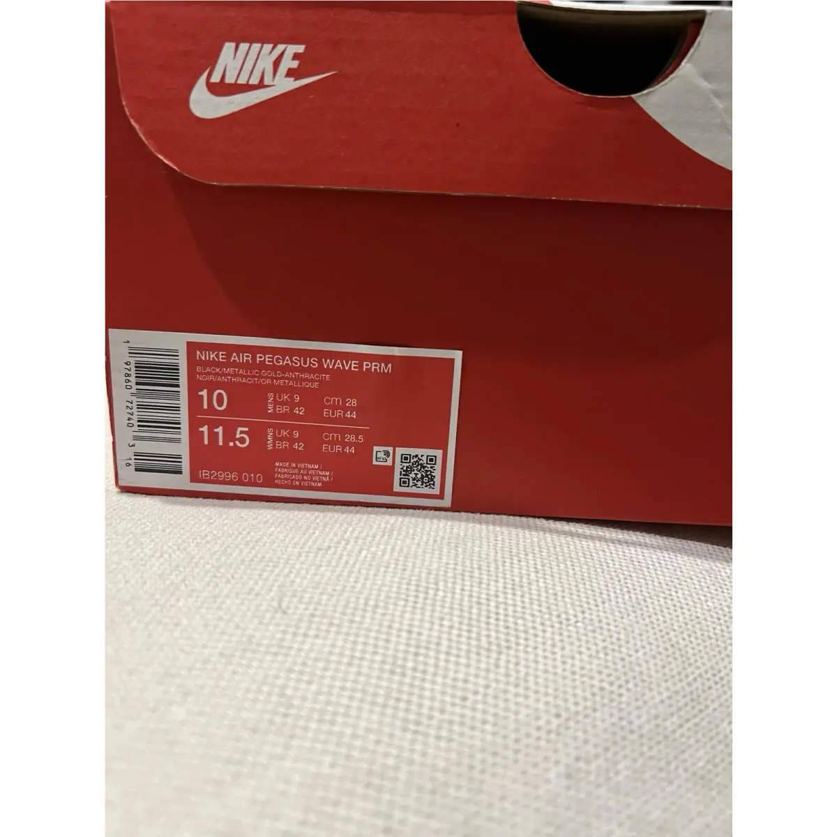 Nike shoes - Nike Air Pegasus - Air Pegasus - IB2996-010 - Black (UPC: 197860727403) 9