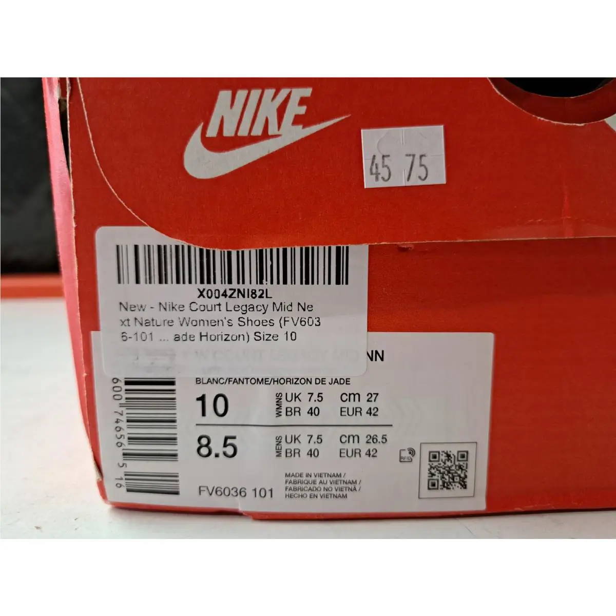 Nike shoes - Nike Court Legacy - Court Legacy - White 0