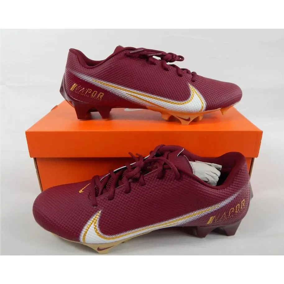 Nike Vapor Edge Speed 360 Smu Fsu Team Issued Football Cleats Mens Size 13.5 52S