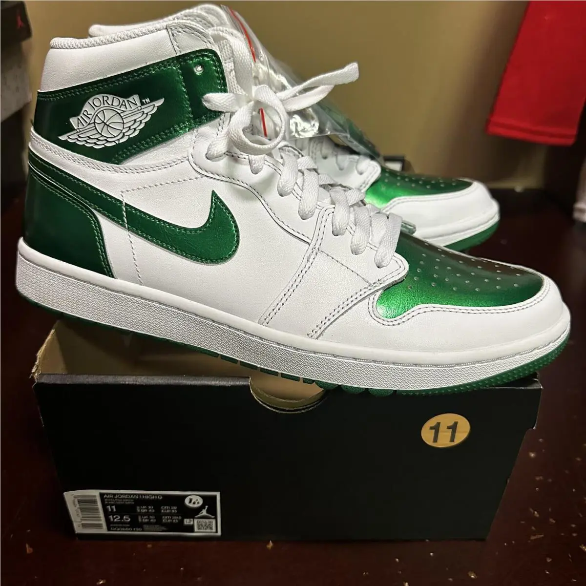 Nike Air Jordan 1 Retro High Golf White/pine Green DQ0660 130 Men’s Size 11