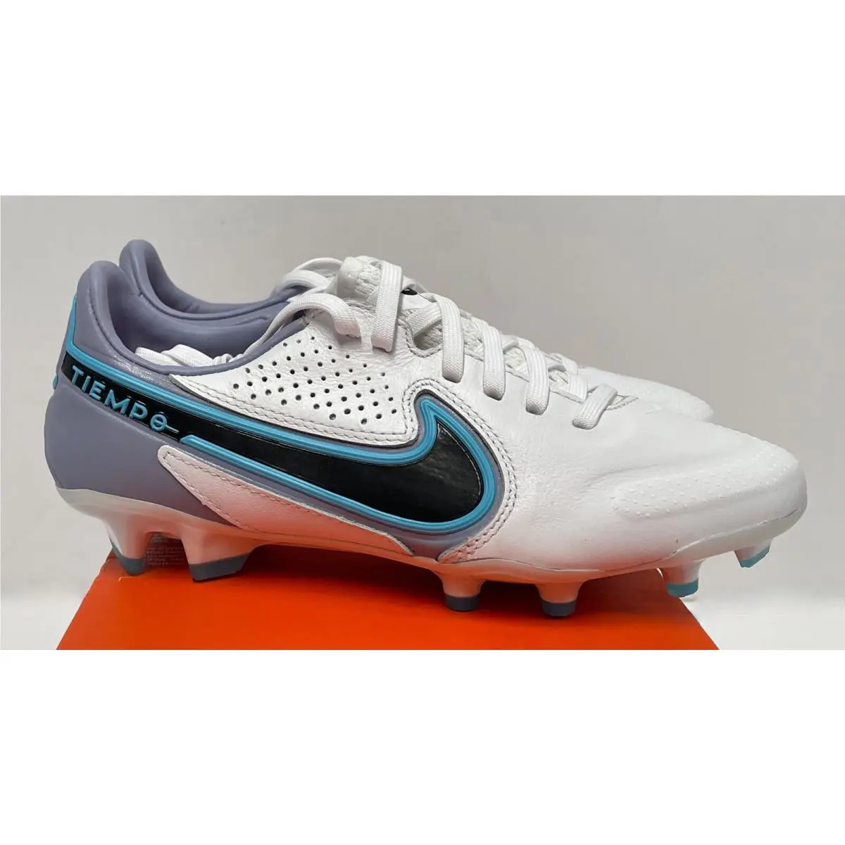 Nike shoes - Nike Tiempo Legend - Tiempo Legend - DA1175-146 - WHITE BLACK BALTIC BLUE (UPC: 196153799936) 1