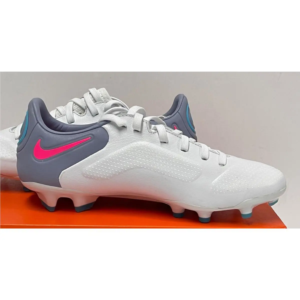 Nike shoes - Nike Tiempo Legend - Tiempo Legend - DA1175-146 - WHITE BLACK BALTIC BLUE (UPC: 196153799936) 5