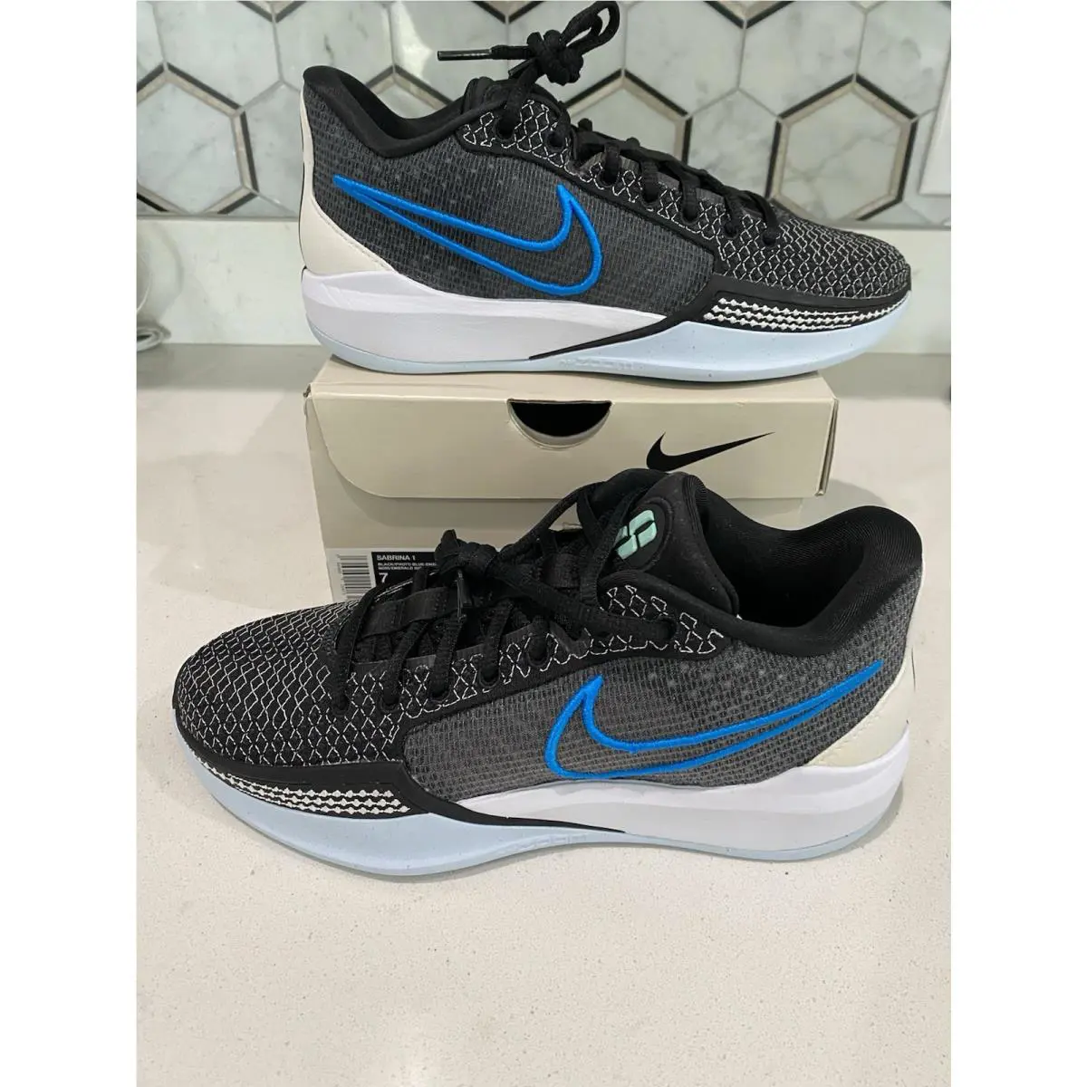 Womens Nike Sabrina 1 Basketball Sneakers Shoes Size 7