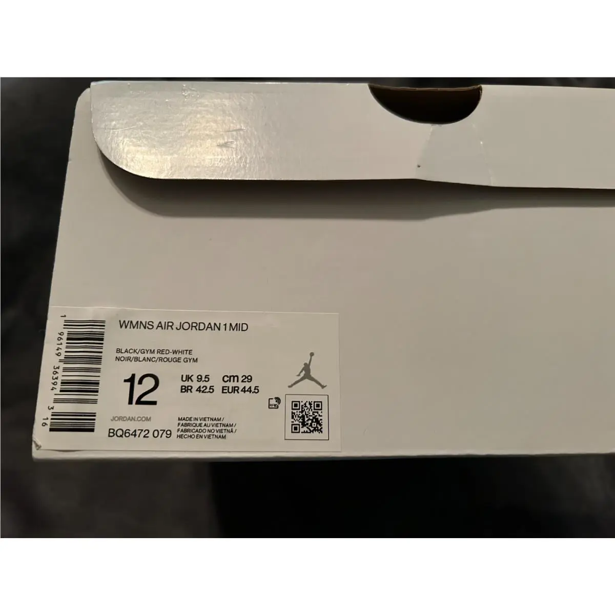 Nike shoes - Black/ Red/ White 1