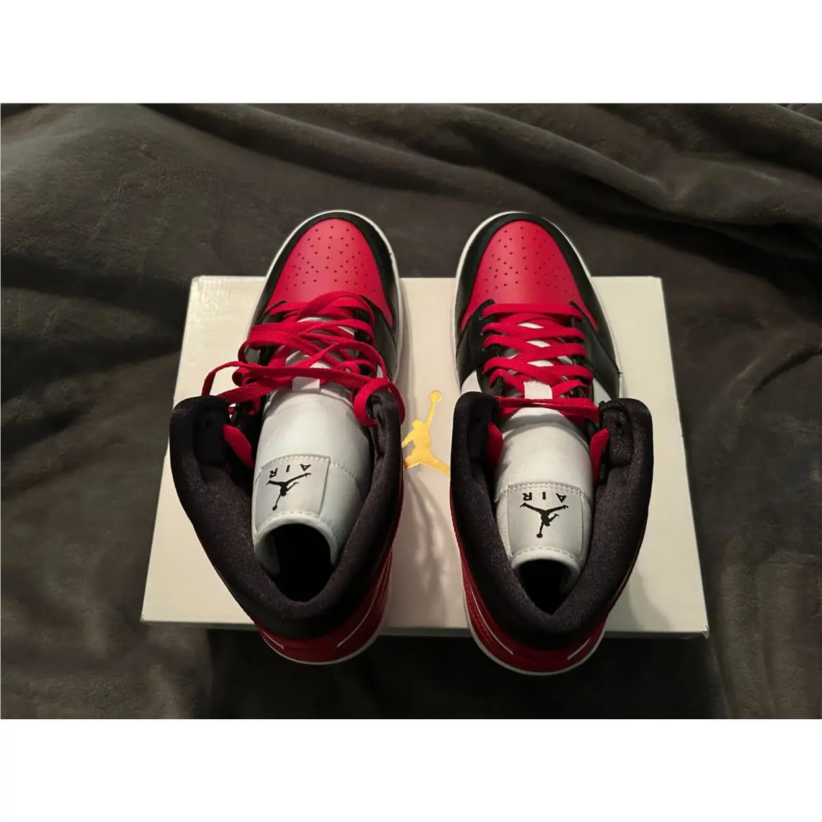 Nike shoes - Black/ Red/ White 3