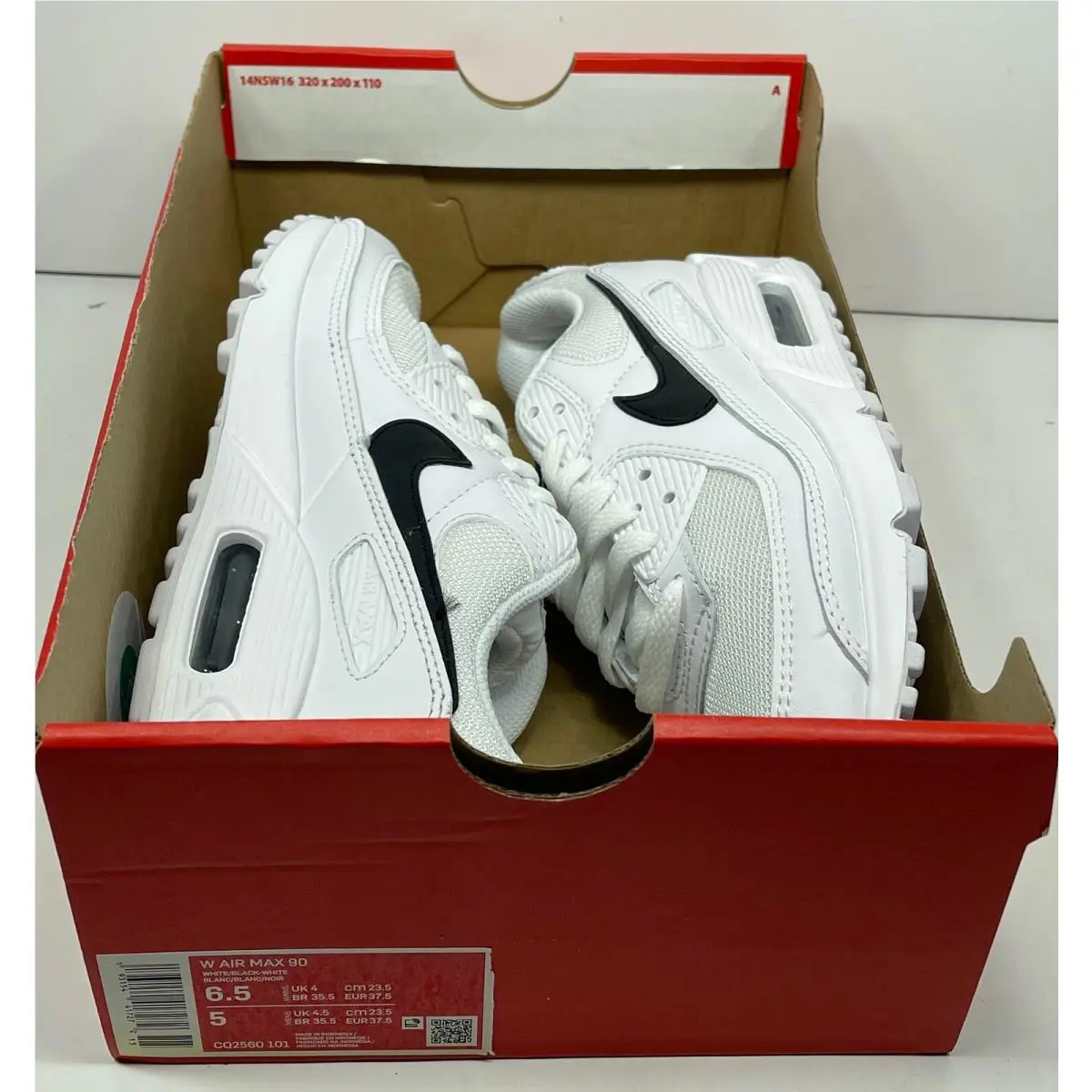 Nike shoes - Nike Air Max 90 - Air Max - CQ2560 101 - WHITE/BLACK (UPC: 193154417272) 9