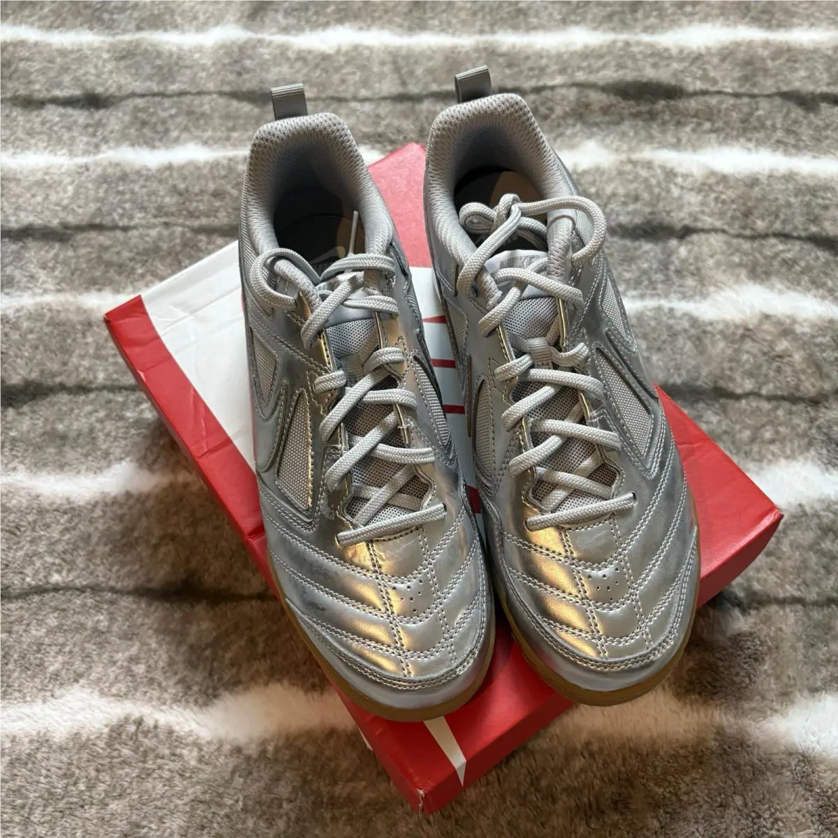 Nike shoes - Nike Gato LV8 - Gato - Metallic Silver (UPC: 0198481208906) 1