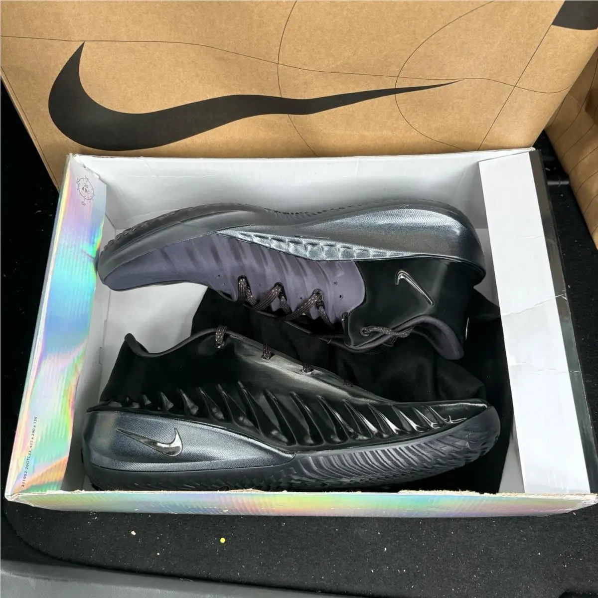 Nike shoes - Nike Air Zoom GT Cut 4 - HV9922-001 - Black/Multi-Color/Anthracite 5