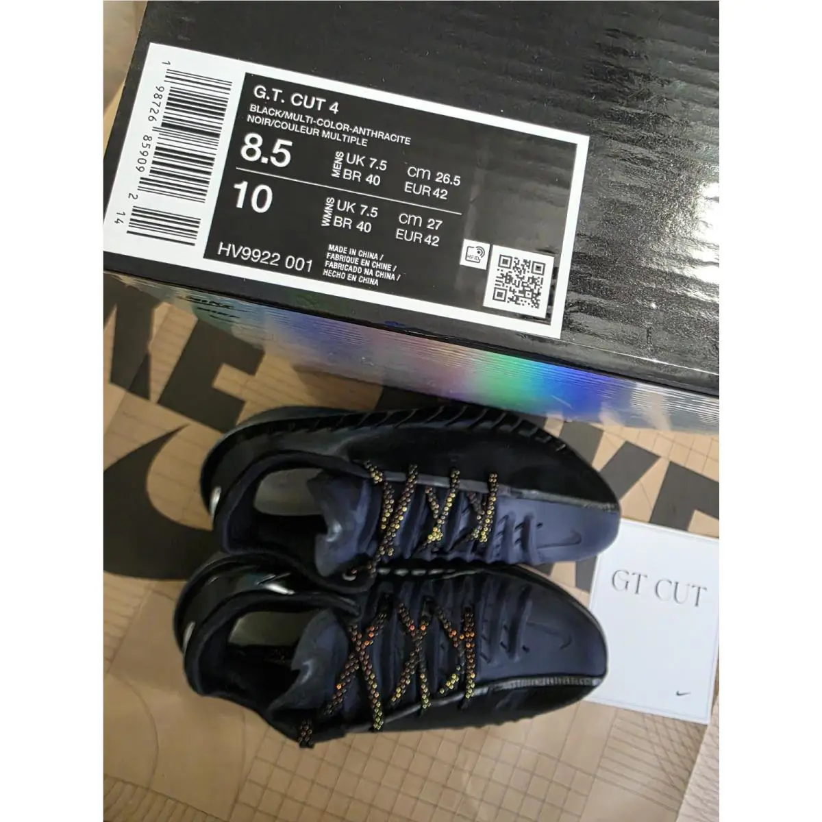 Nike shoes - Nike Air Zoom GT Cut 4 - HV9922-001 - Black 5