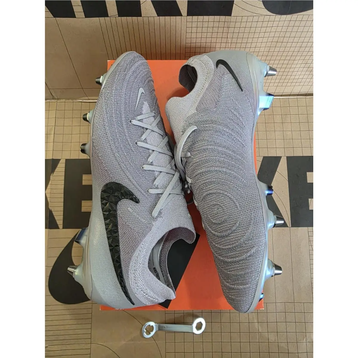 Nike shoes - Nike Phantom GX - Phantom - HF4365-001 - Gray 5