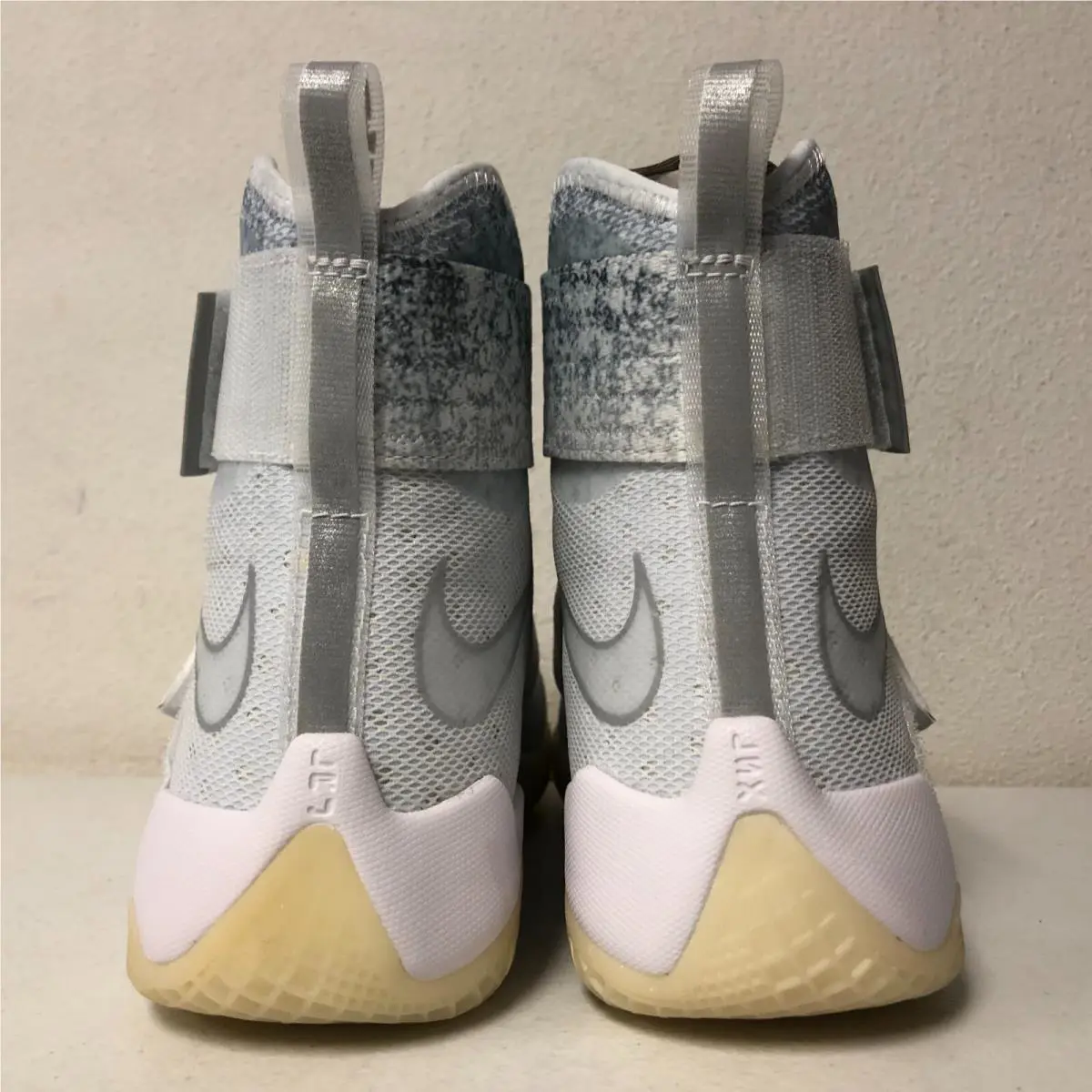 Nike shoes - Nike Zoom LeBron Soldier - Zoom LeBron Soldier - 885682-100 - White/Glow in the Dark 4