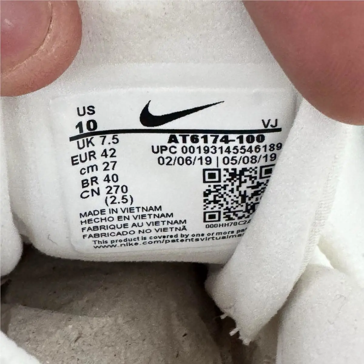 Nike shoes - Nike Air Max 270 - Air Max - AT6174-100 - White 5