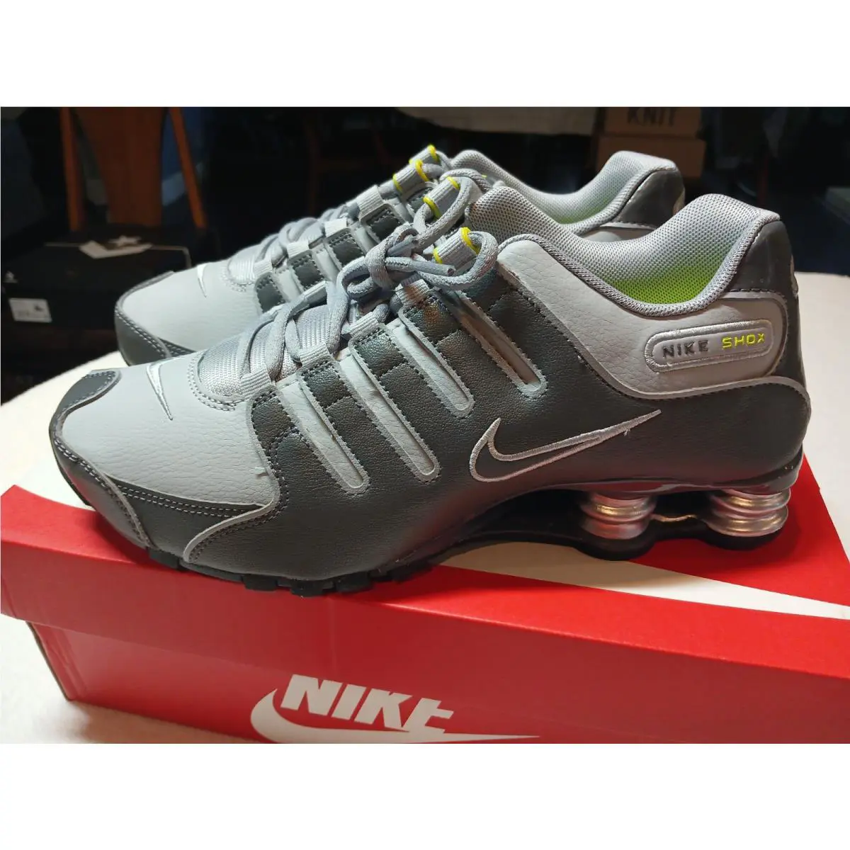 Nike shoes - Nike Shox NZ - Shox - Dark Grey/Wolf Grey 4