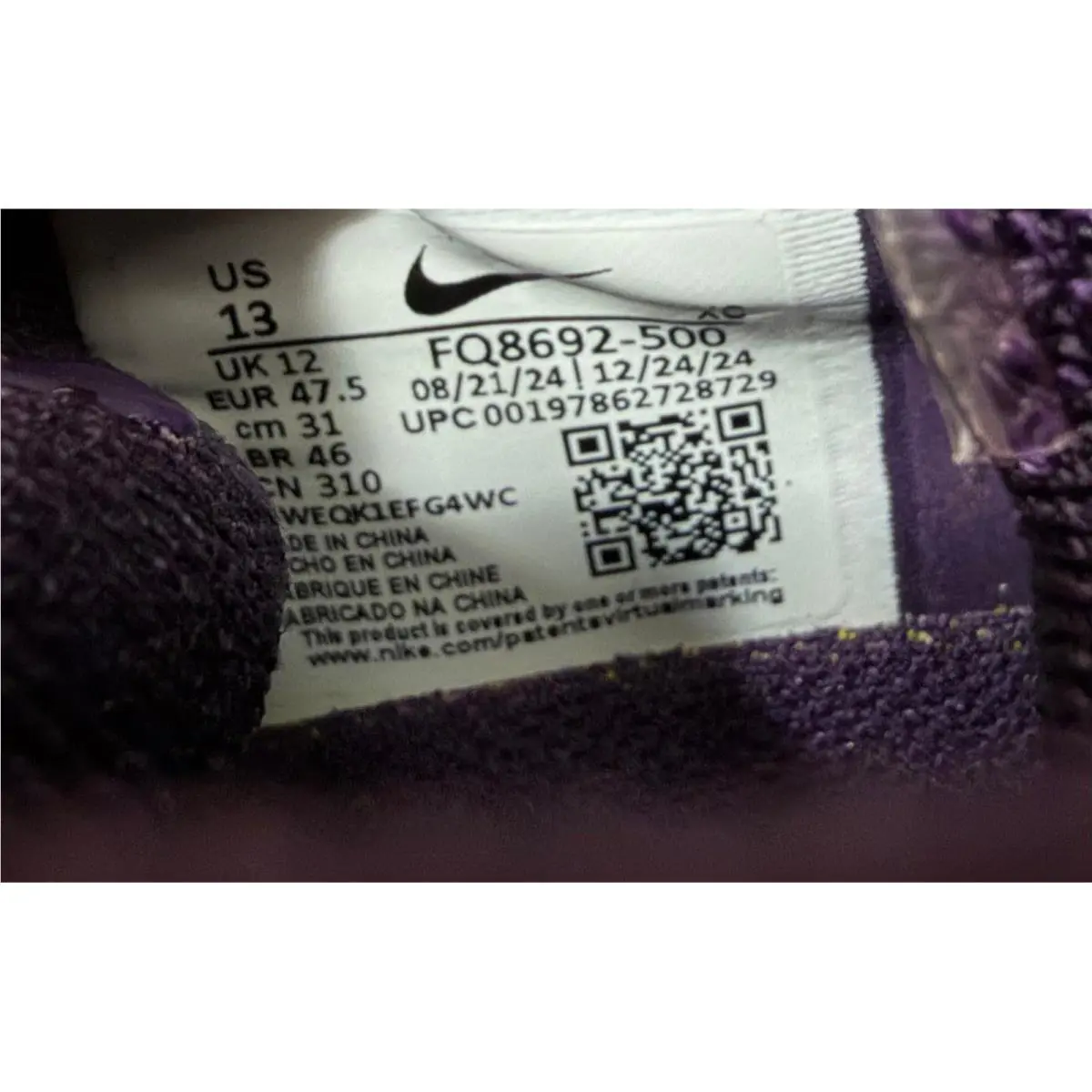 Nike shoes - Nike Mercurial Superfly 10 Elite KM FG - Purple 9