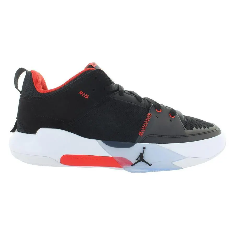 Nike Jordan One Take 5 Unisex Shoes Size 9.5 Color: Black/habanero Red/white